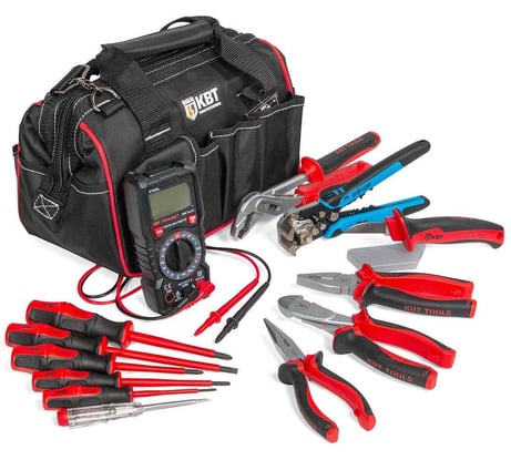 Набор электромонтажника КВТ НИЭ-02 в сумке 13 предметов 66353