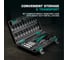 Набор инструмента 1/4", CrV, S2, усиленный кейс, 47шт STELS 14099 10