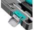 Набор инструмента 1/4", CrV, S2, усиленный кейс, 47шт STELS 14099 34