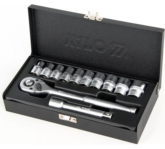 Набор торцевых головок YATO 1/2" 12 предметов YT-12621 1