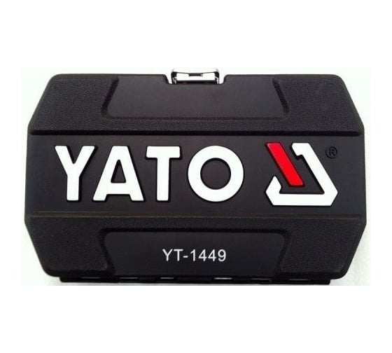 Набор торцевых головок YATO 1/4" 20 предметов YT-1449