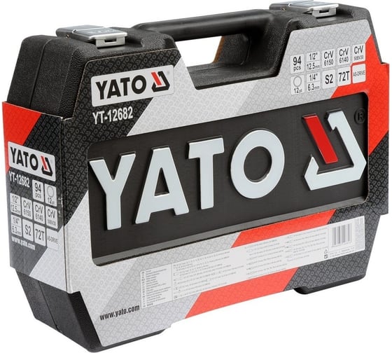 Набор инструментов YATO 1/2" 94 предмета YT-12682