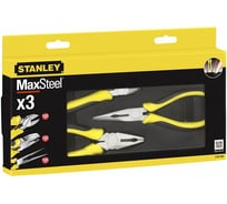 Набор плоскогубцев и кусачек 3шт Stanley Maxsteel 4-84-488