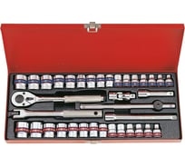 Набор двенадцатигранных торцевых головок с принадлежностями 3/8", 6-22мм, 1/4"-13/16", 36шт KING TONY 3036CR