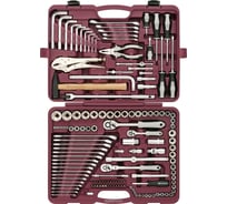 Универсальный набор инструмента THORVIK 1/4",1/2"DR UTS0142 142 предмета 52063 052063