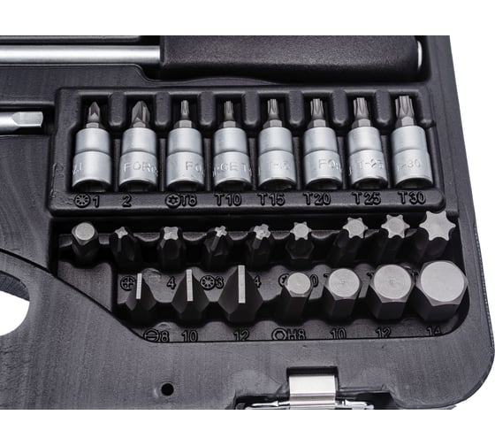 Набор инструментов FORCE 82 предмета 12 гранные головки 1/4, 1/2 4821R-9