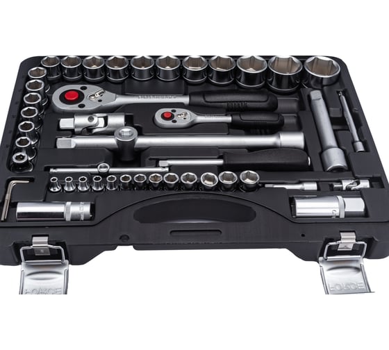 Набор инструментов FORCE 94 предмета с 6-гранными головками 1/4" 1/2" 4941R-5