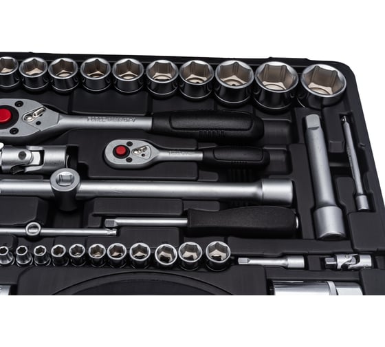 Набор инструментов FORCE 94 предмета с 6-гранными головками 1/4" 1/2" 4941R-5