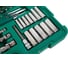 Сервисный набор инструмента SATA 128 предметов. Максимальный комплект головок и ключей 1/4 3/8 1/2. S09014A 6