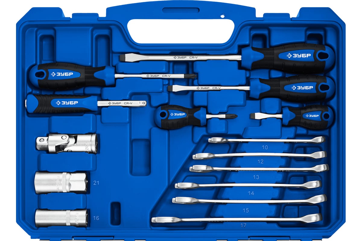 Универсальный набор инструмента ЗУБР Универсал-63 63 предмета 27670-H58_z01