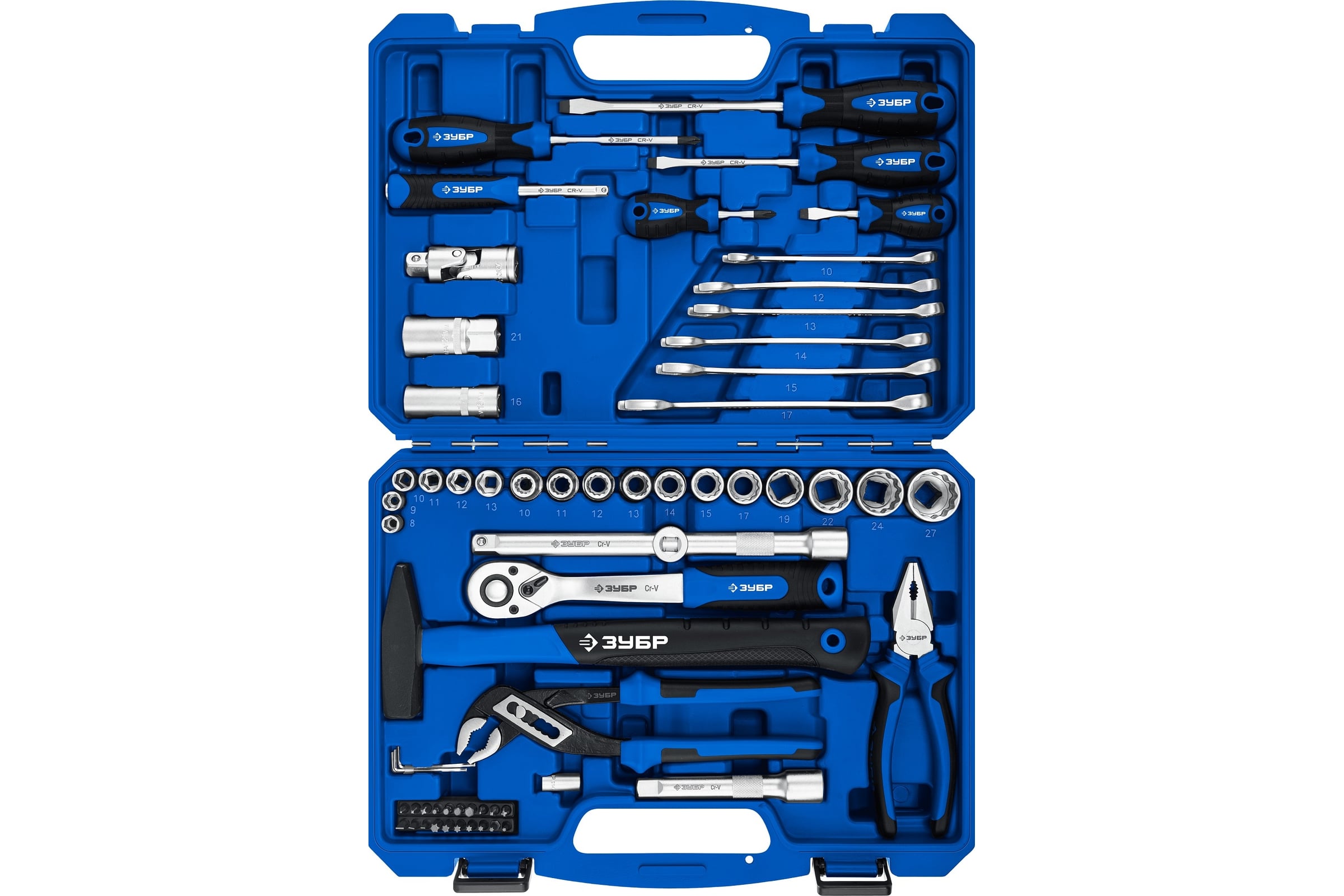 U5568 3本セット Универсальный набор инструмента ЗУБР Универсал-63 63 предмета