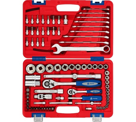 Универсальный набор инструментов МАСТАК 82 предмета 01-082C