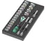 Набор WERA 9721 8000 B трещотка 3/8" Zyklop 1, 23 предмета, в ложементе WE-150111 1