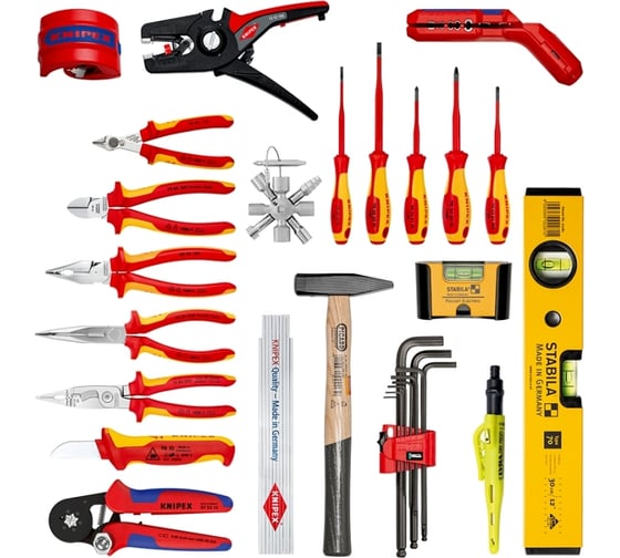 Инструментальный чемодан для электромонтажных инструментов KNIPEX Robust26 Move KN-002133E