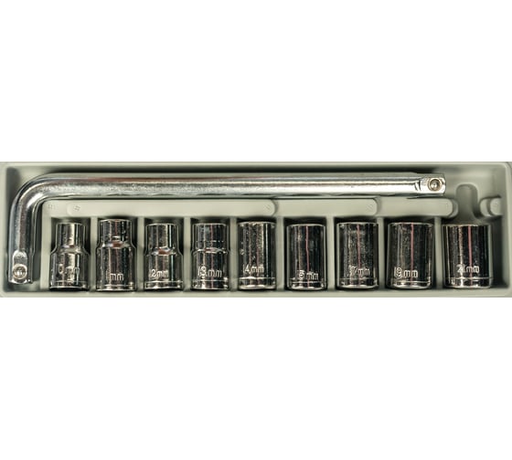Набор головок KROFT 1/2" 10 предметов 203010 1
