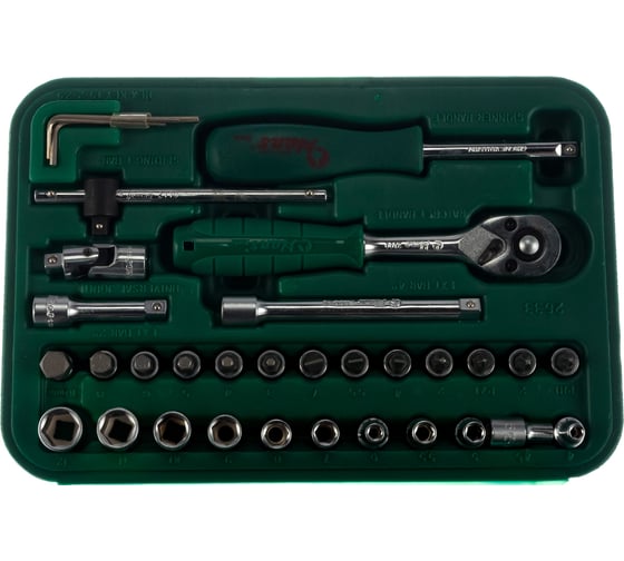 Инструментальный набор Hans 1/4" 33 предмета 2633MBG