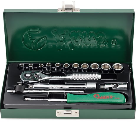 Универсальный набор инструментов Hans 1/4" 16 предметов 2616M