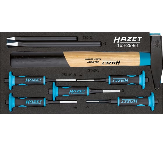Набор инструмента в ложементе HAZET 163-299/8