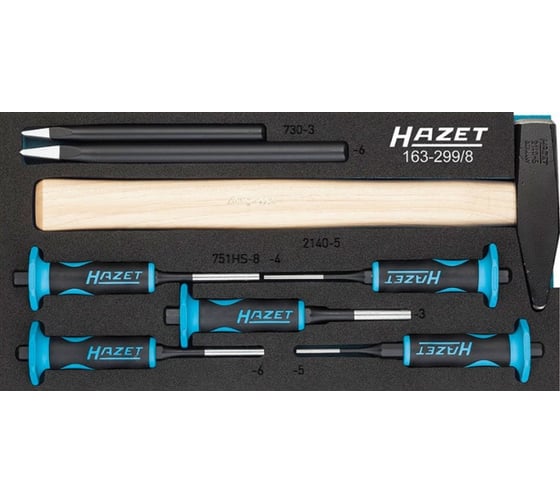 Набор инструмента в ложементе HAZET 163-299/8