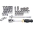 Набор инструмента Rockforce 1/2", 1/4"DR с 6-гранными головками 122 предмета RF-38901(51059) 15