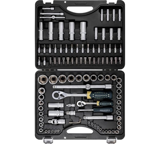 Набор инструментов Rockforce 1/2", 1/4"DR 6-гранных 108 предметов RF-41082-5EURO(51312)
