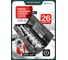Набор торцевых головок Rockforce 3/4" 6-гранных 17-50мм 1" 26 предметов RF-68263-5(51902) 2