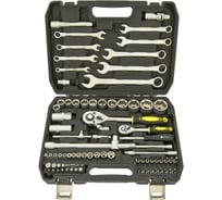 Набор инструмента TOOL KIT 1/4"х1/2" DR 6-гранный 82 предметов ER-TK4821