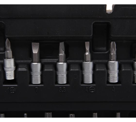 Набор торцевых 6-гранных головок TOOL KIT 1/4" DR 46 предметов ER-TK2046