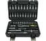 Набор торцевых 6-гранных головок TOOL KIT 1/4" DR 46 предметов ER-TK2046 1