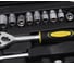 Набор торцевых 6-гранных головок TOOL KIT 1/4" DR 46 предметов ER-TK2046 3