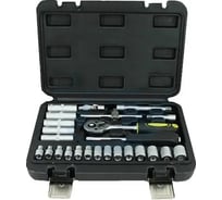 Набор торцевых 6-гранных головок TOOL KIT 1/4" DR 26 предметов ER-TK2026