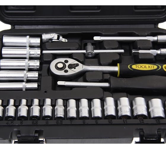 Набор торцевых 6-гранных головок TOOL KIT 1/4" DR 26 предметов ER-TK2026