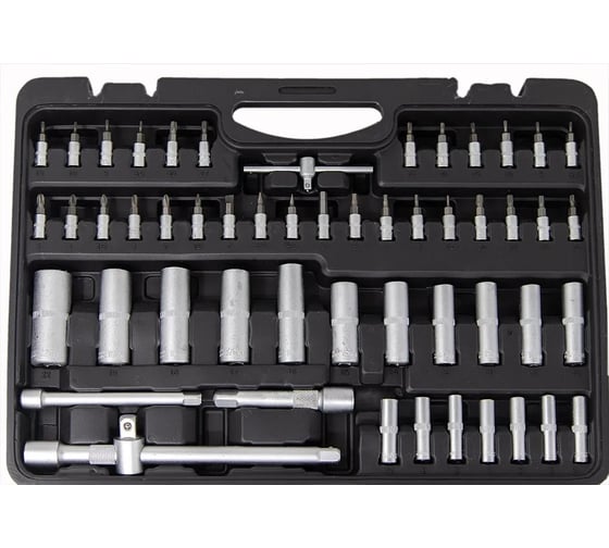 Набор инструмента TOOL KIT 1/4"х1/2" DR 6-гранный 172 предметов ER-TK172