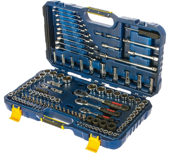 Набор торцевых головок WEDO 1/4", 3/8", 1/2" 120 предметов WD157L-120