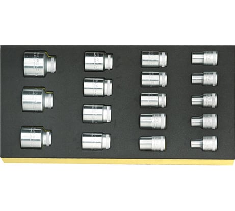 Набор торцевых головок Stahlwille 1/2" 17 шт 96838177 В0000000063496