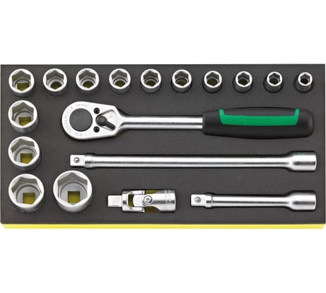 Набор инструмента Stahlwille 1/2" 18 шт 96838781 В0000000165692