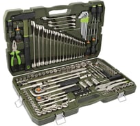 Набор Дело Техники головок 1/4", 3/8", 1/2" с инструментом, 147предм. 620847