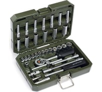 Набор Дело Техники головок и принадлежностей 1/4", 35 предм. 600735