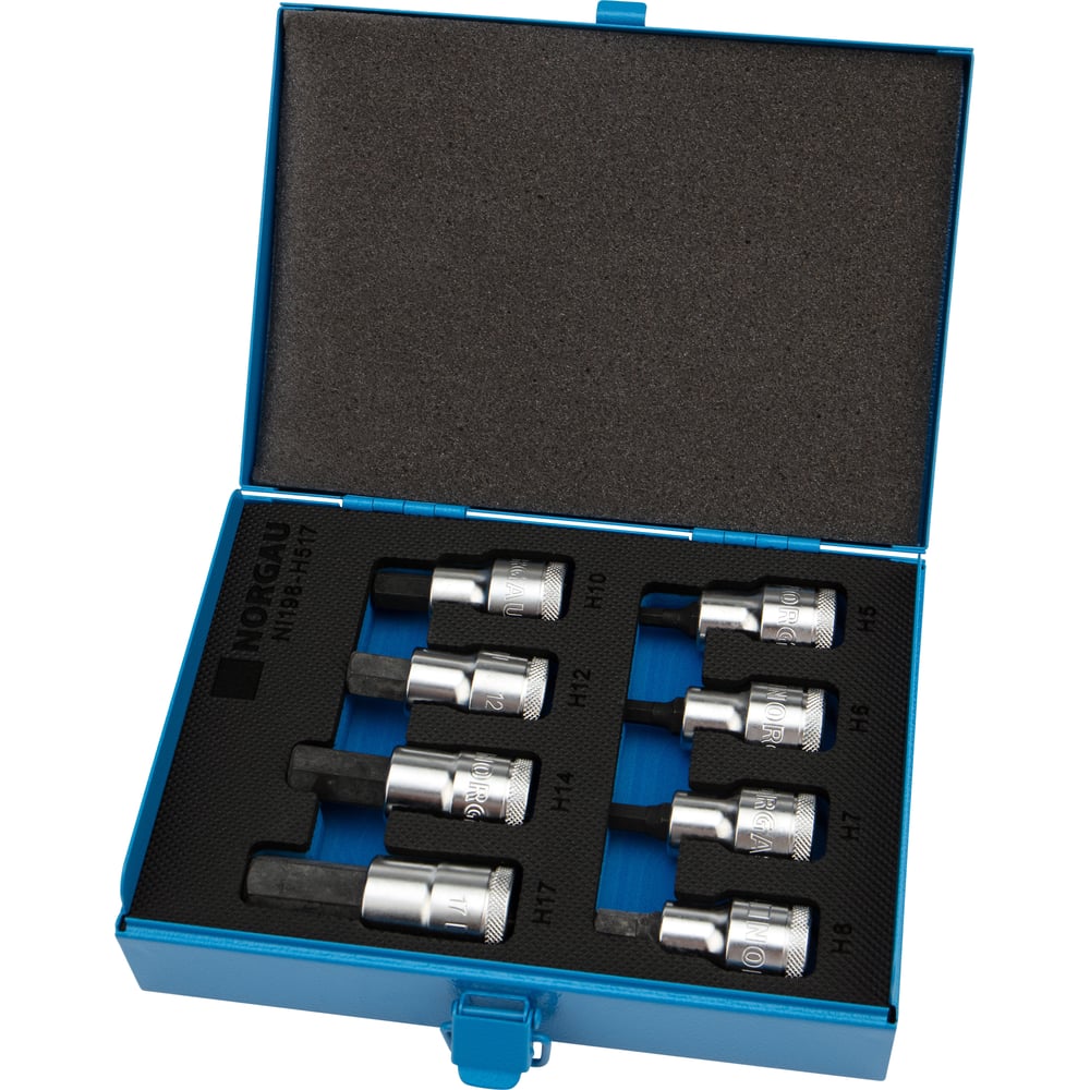 Набор торцевых головок 1/2