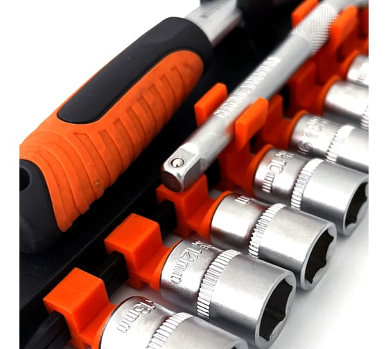Набор торцевых головок с трещоткой NORM 3/8", 12 предметов HP-3812