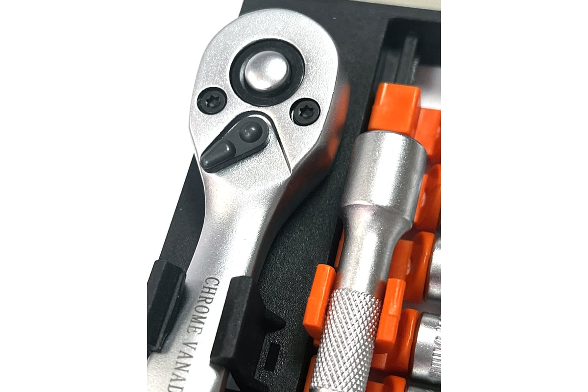 Набор торцевых головок с трещоткой NORM 1/4", 12 предметов HP-1412 ...