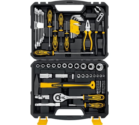 Универсальный набор инструмента STAYER Universal 83 83 предмета 27710-H83