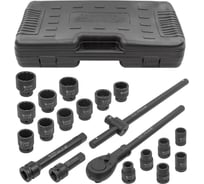 Набор ударных инструментов Forsage f-6213-9mpb 3/4'' 21 предмет, в кейсе 54605