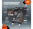 Профессиональный набор инструментов 82 предмета AV Steel AV-011082 13