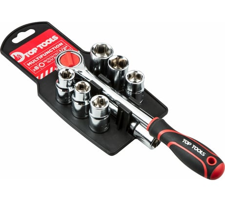 Набор сменных головок (1/2, 8 шт.) Top Tools 38D143