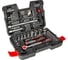 Набор бит и головок 1/4, 1/2, 53 шт. Top Tools 38D530 1
