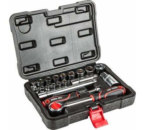 Набор бит и головок 1/4, 3/8, 20 шт. Top Tools 38D520