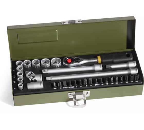 Набор механика с трещоткой Proxxon 1/4 32 поз. 23078