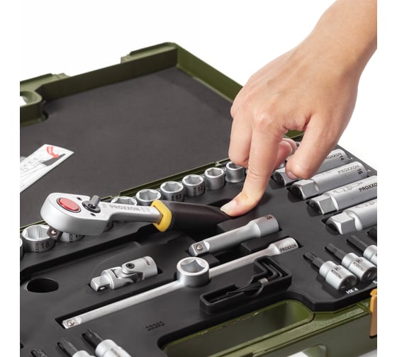 Компактный набор Proxxon 3/8", 44 поз. 23282