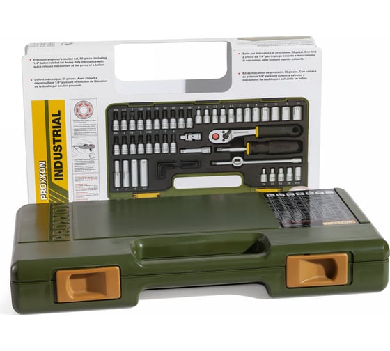 Набор ключей для точного механика Proxxon 1/4", 49 поз. 23280